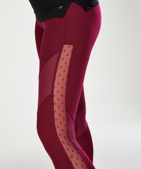 HKMX høylivet sportsleggings, Lilla