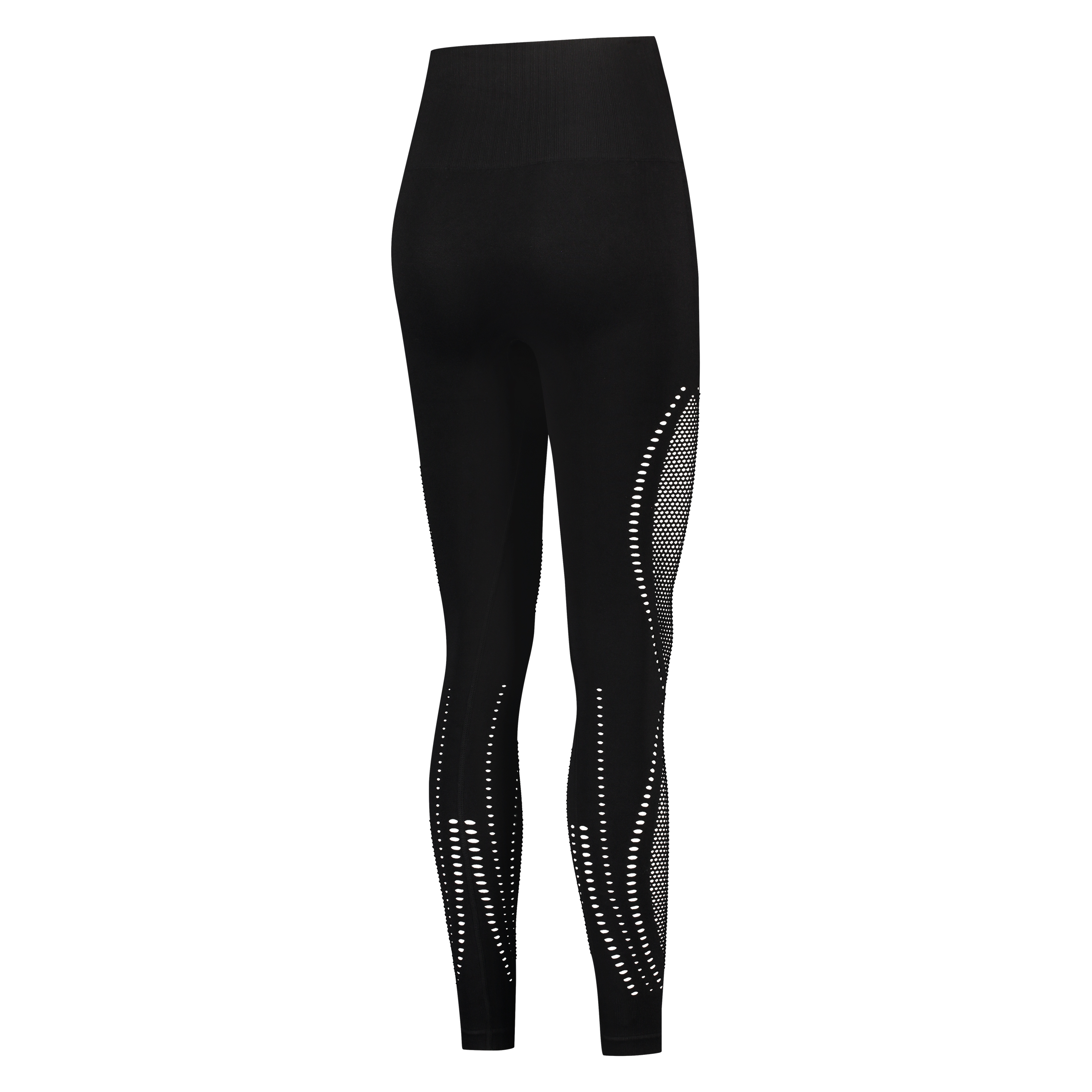 HKMX h&oslash;ylivet sportsleggings Comfort, Svart, main