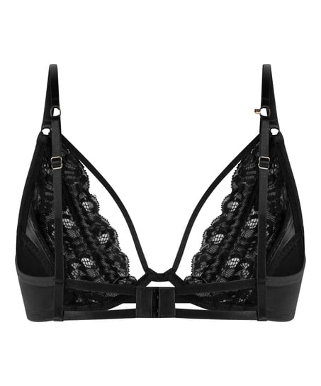 Upolstret BH med b&oslash;yle Cinnamon, Svart