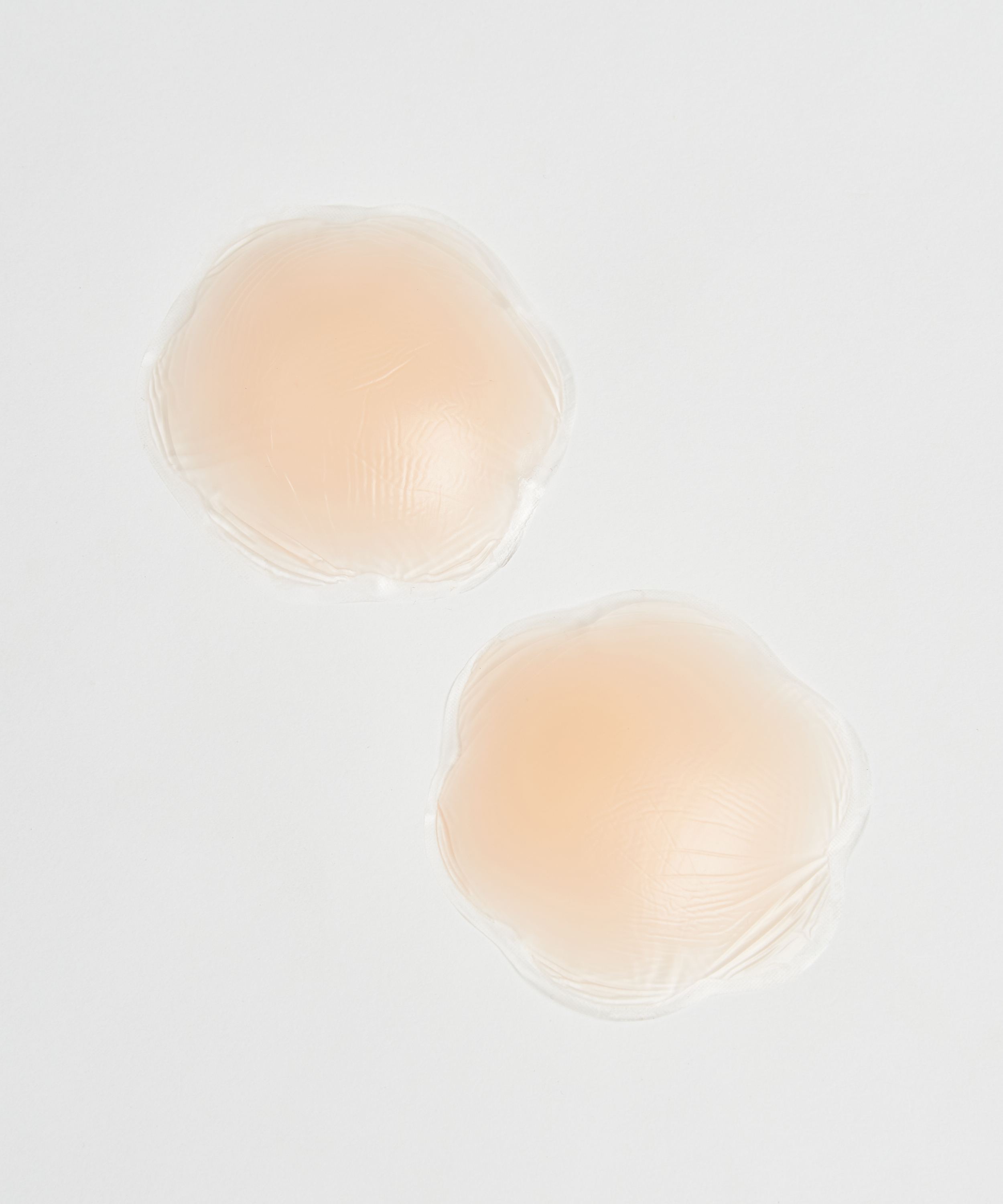 Brystvortedekkere av silikon, Hvit, main