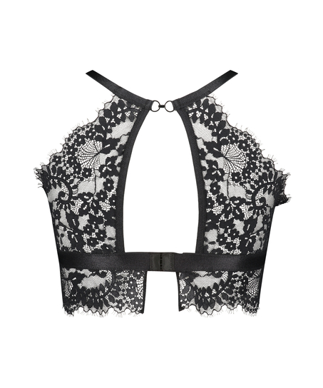 Olivia bralette Curvy, Svart