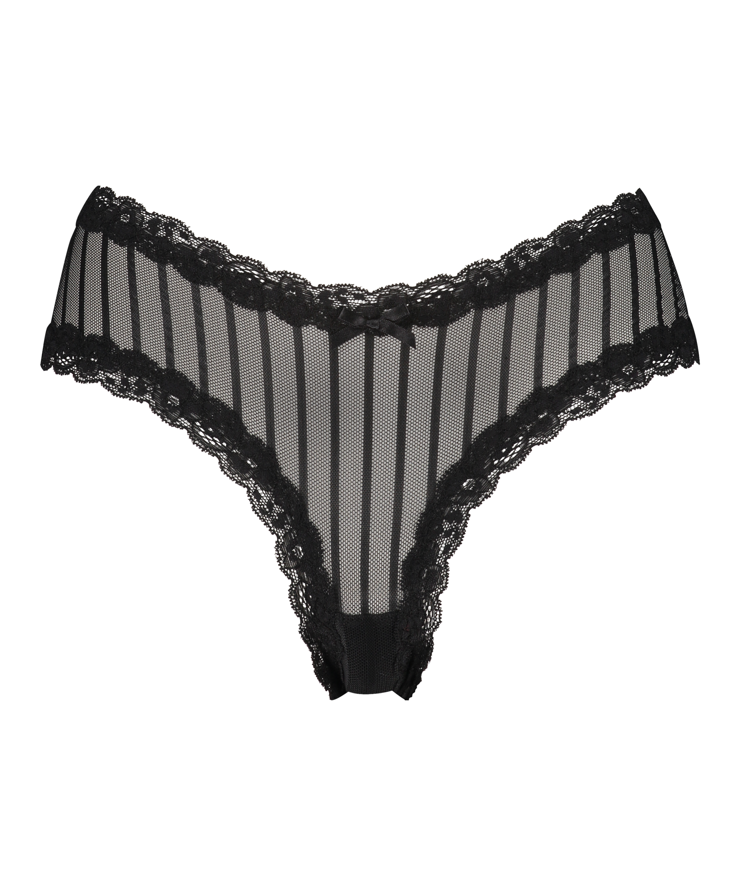 Brasiliansk truse V-shape Mesh, Svart, main