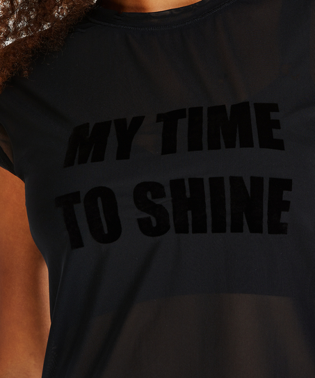 HKMX Time to shine sportstopp, Svart