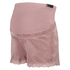Velours svangerskapsshorts, Rosa
