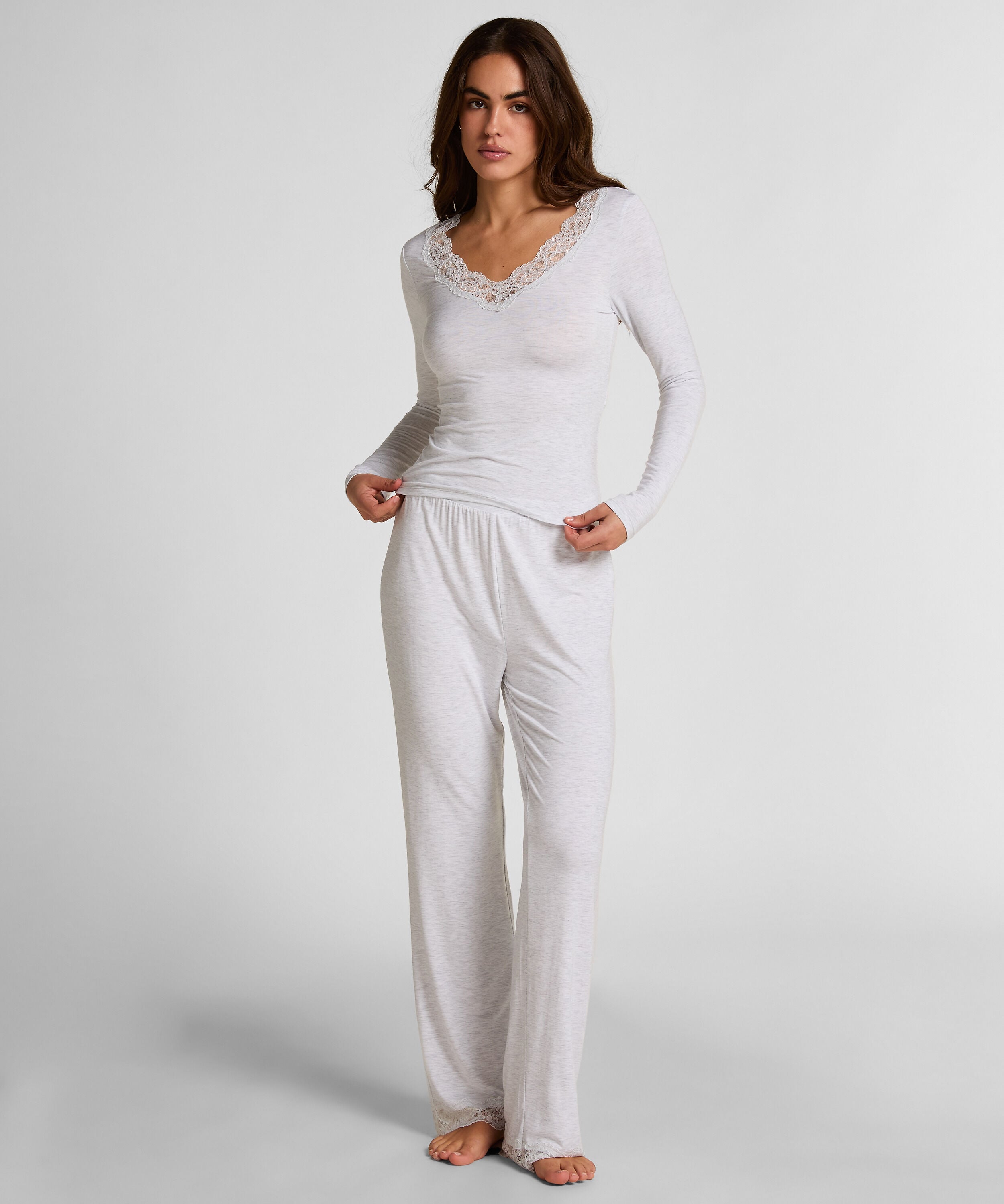 Pyjamasett, Grå