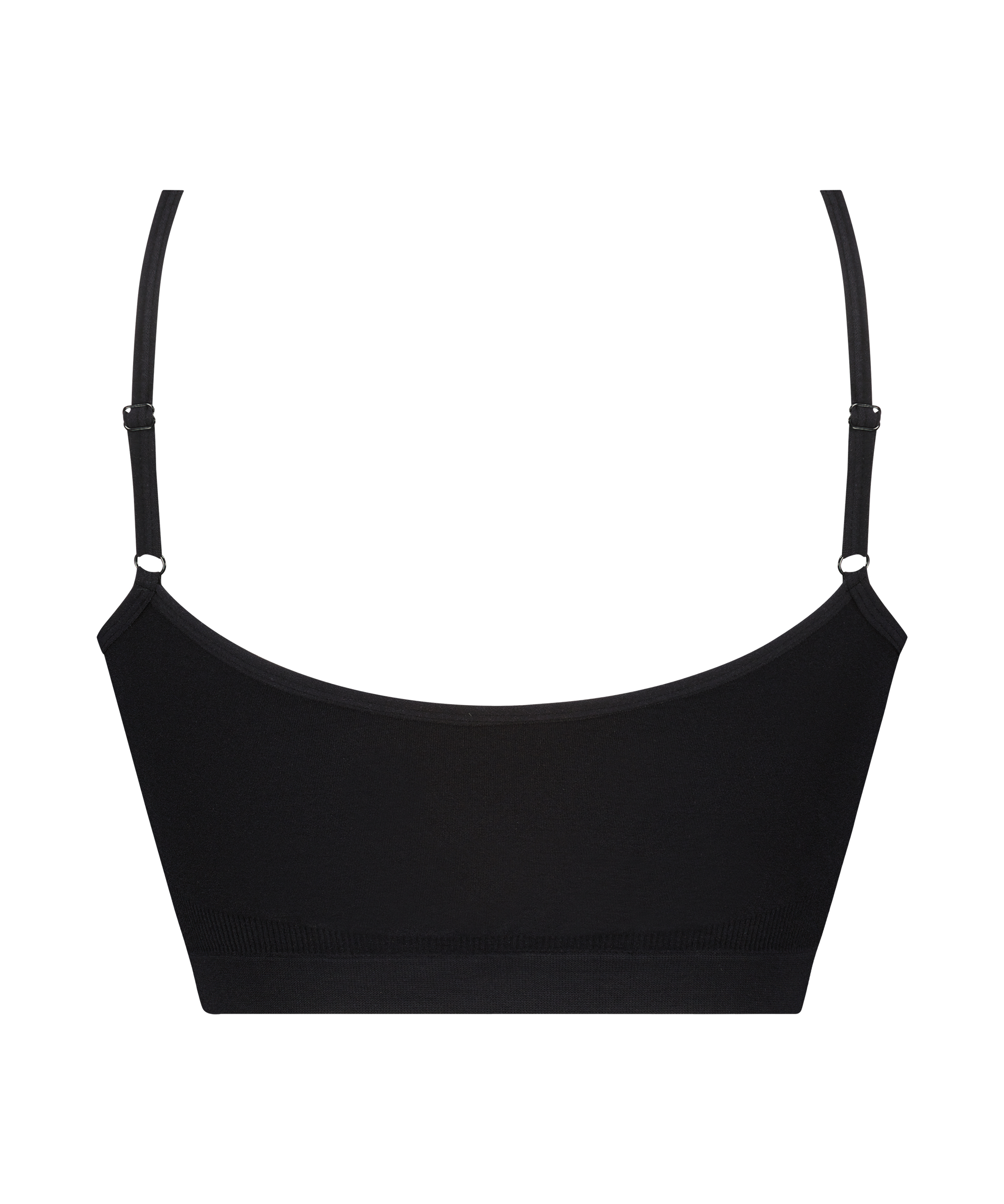 ﻿Strappy Bralette, Svart, main