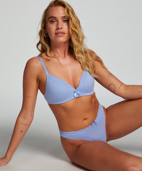 Vattert bh uten b&oslash;yle Lola, Bl&aring;