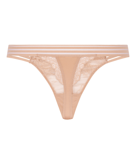 G-streng Sully, Beige
