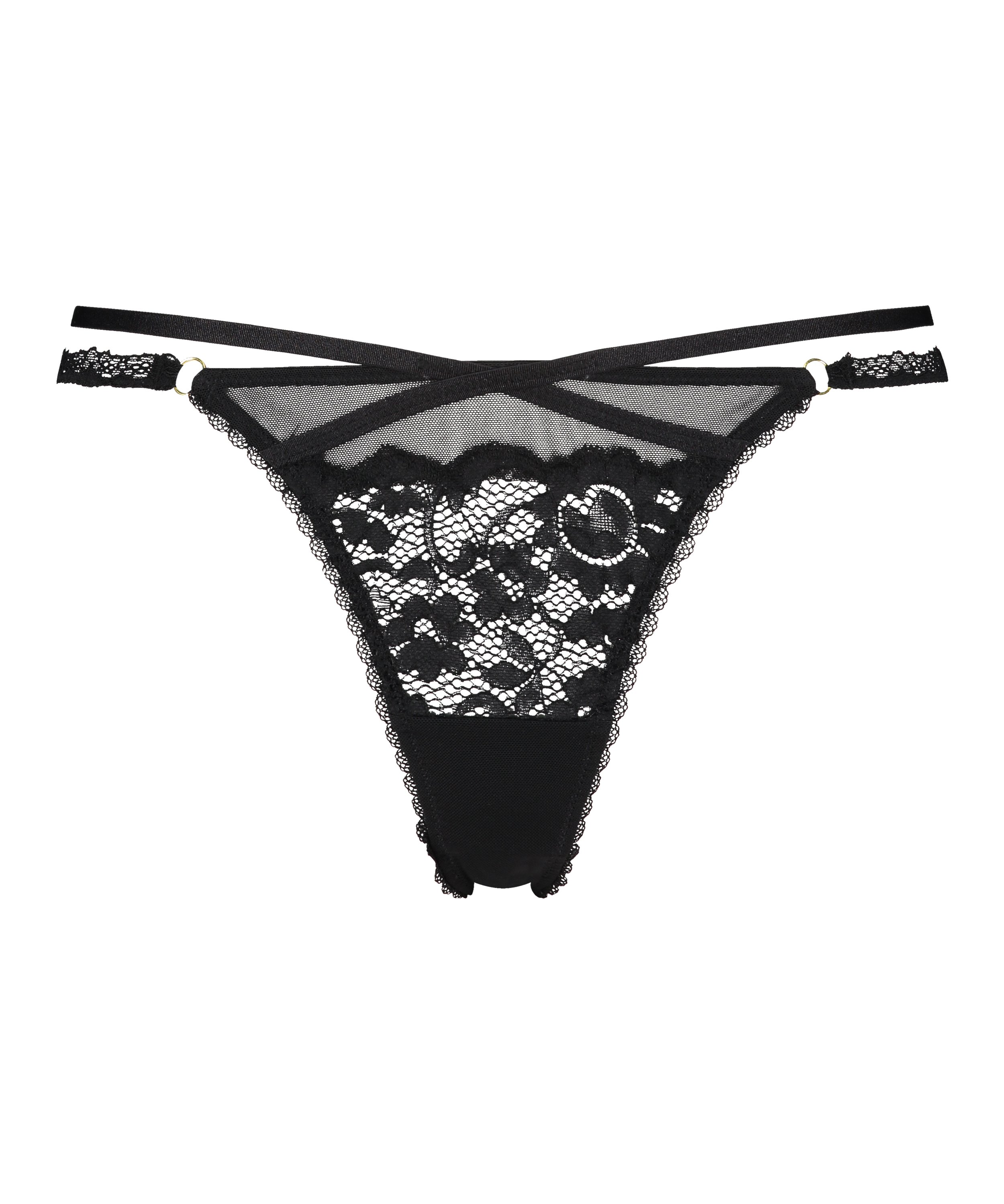 Keira string, Svart, main