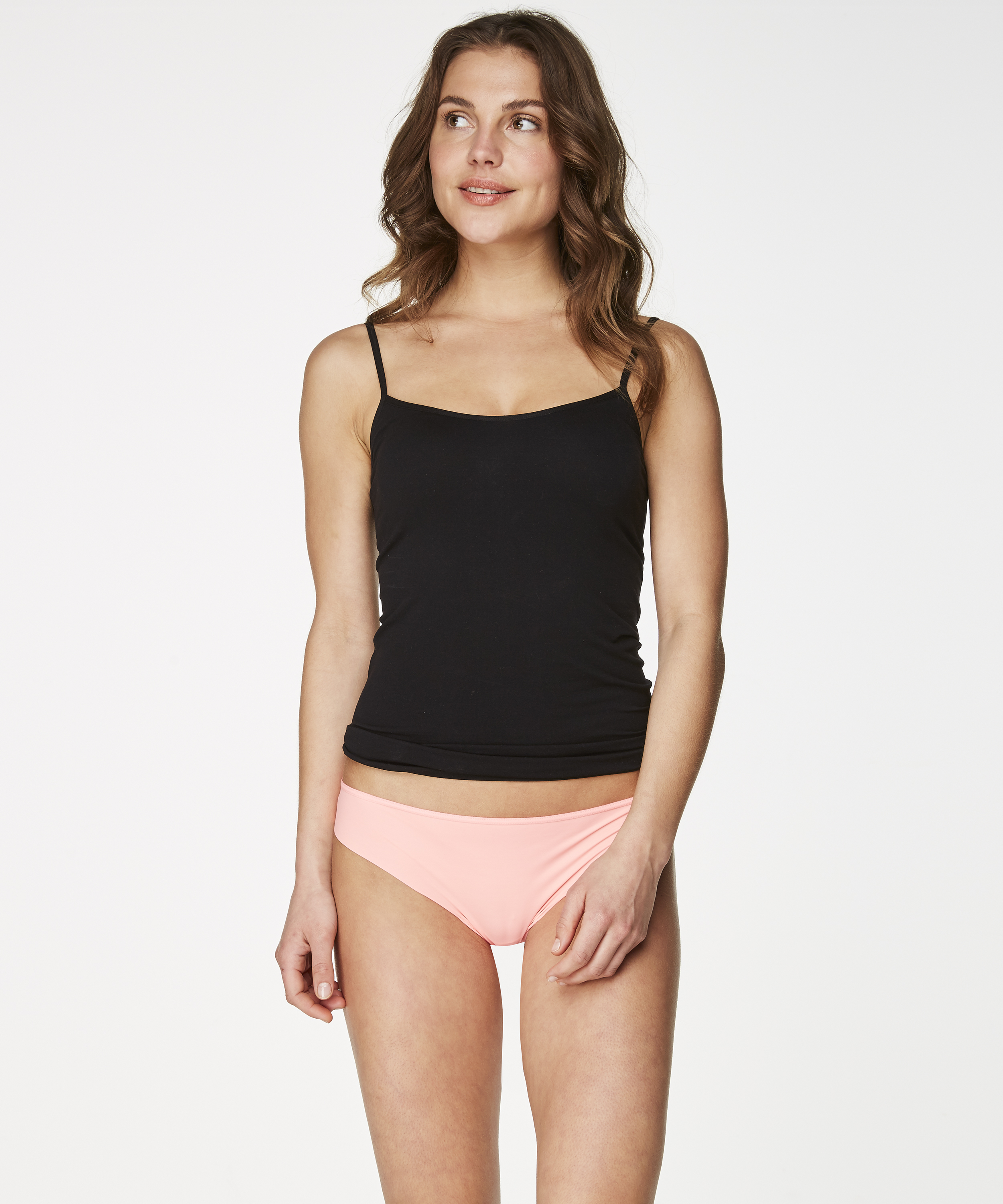 Invisible g-streng Lace Back, Oransje, main