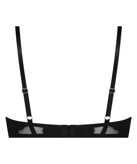 Upolstret BH med bøyle Kali, Svart