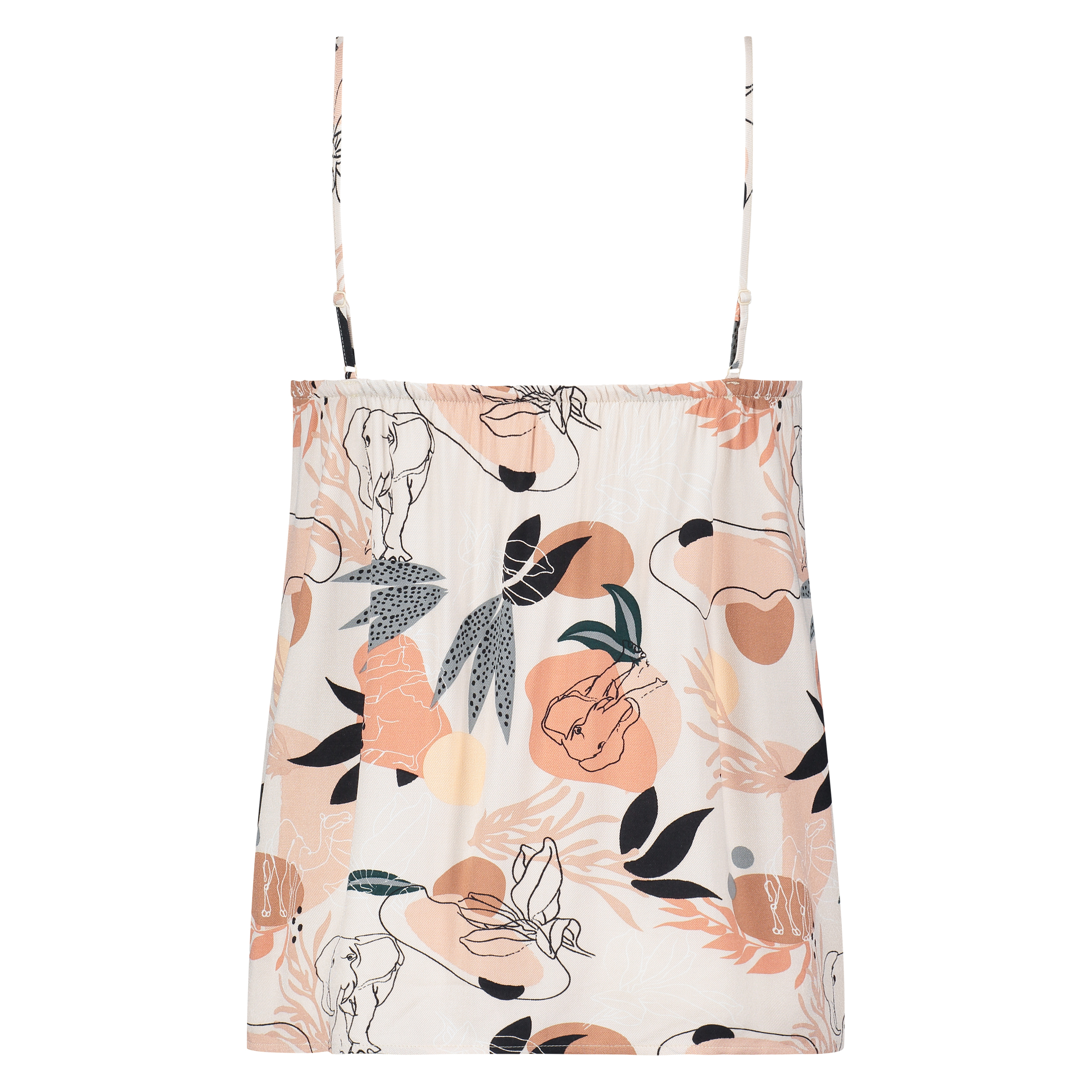 Woven Cami, Rosa, main