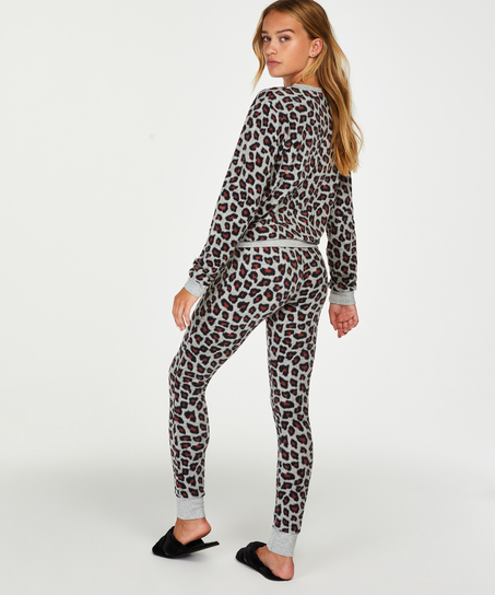 Micro fleece leggings, Gr&aring;