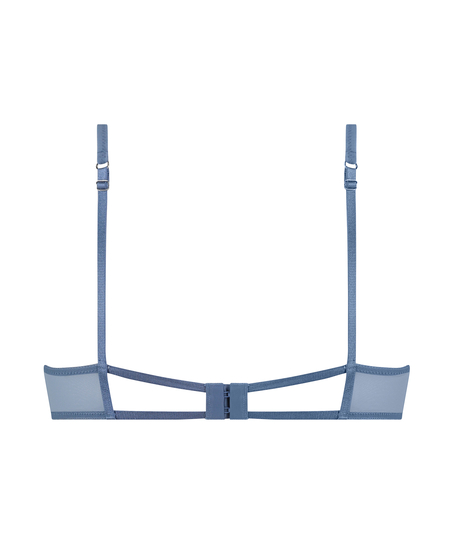Ufôret BH med bøyle Molly, Blå