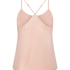 Cami-topp Satin Ayla, Rosa