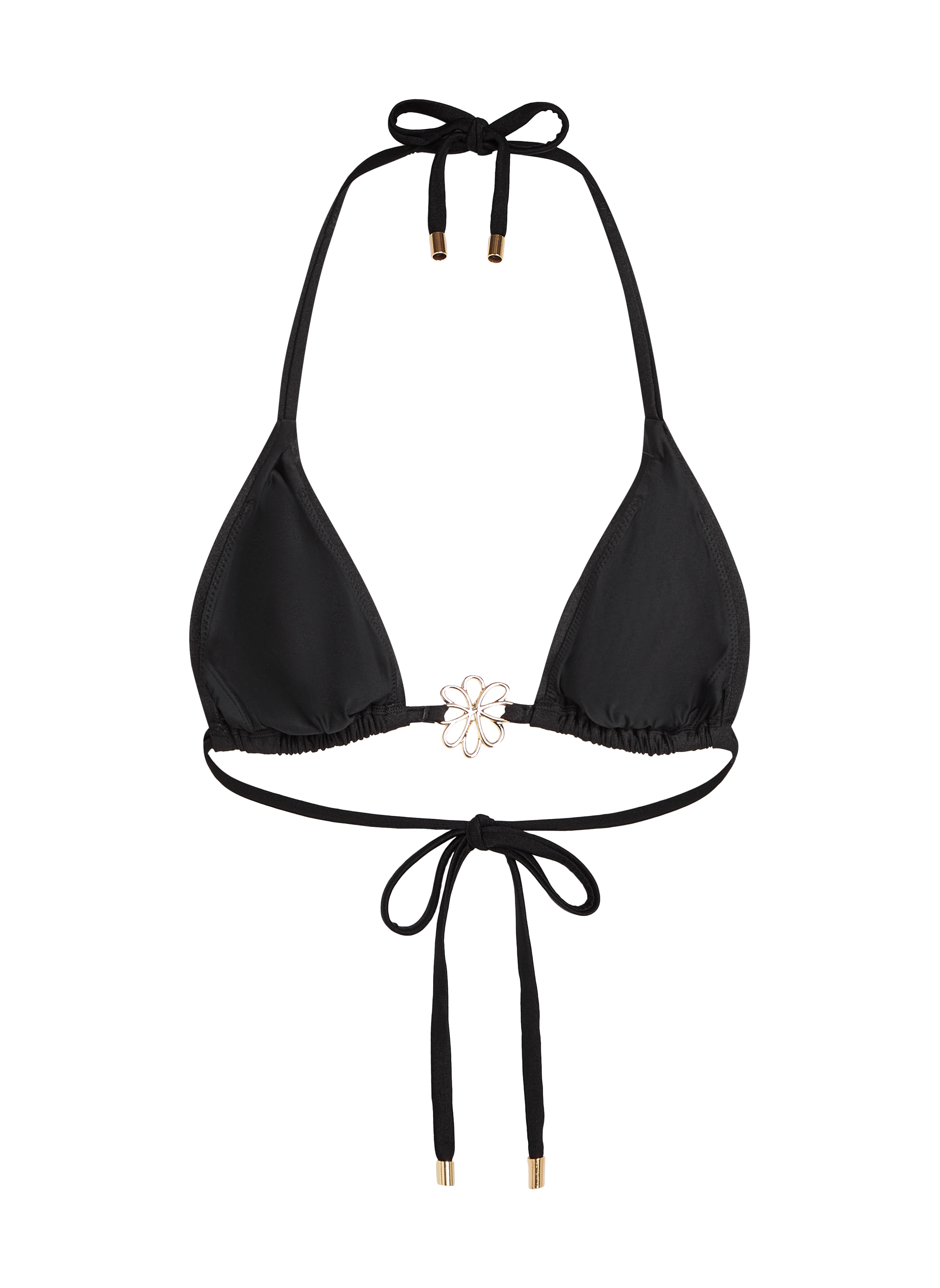 Triangle bikinitopp Yucatan, Svart, main