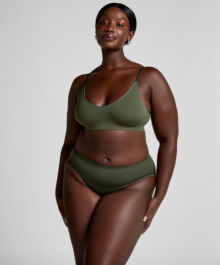 Dide Triangel-bralette, Grønn