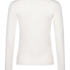 Langermet topp i myk bomull, Beige