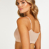 ﻿Strappy Bralette, Beige