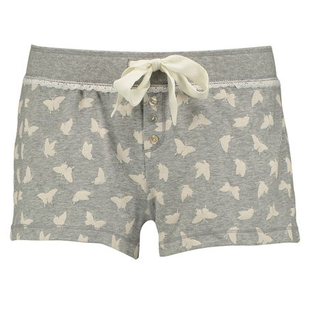 Shorts Femke butterfly, Hvit