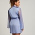 Kimono Satin, Blå