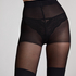50 Denier tights Overknee sock, Svart