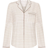 Essential langermet jakke i jerseystoff, Hvit