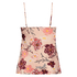 Satin Kiku cami top, Rosa