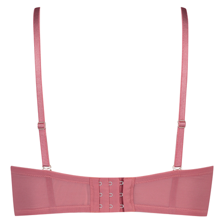 Roberta Padded Underwired Strapless Bra, Rosa