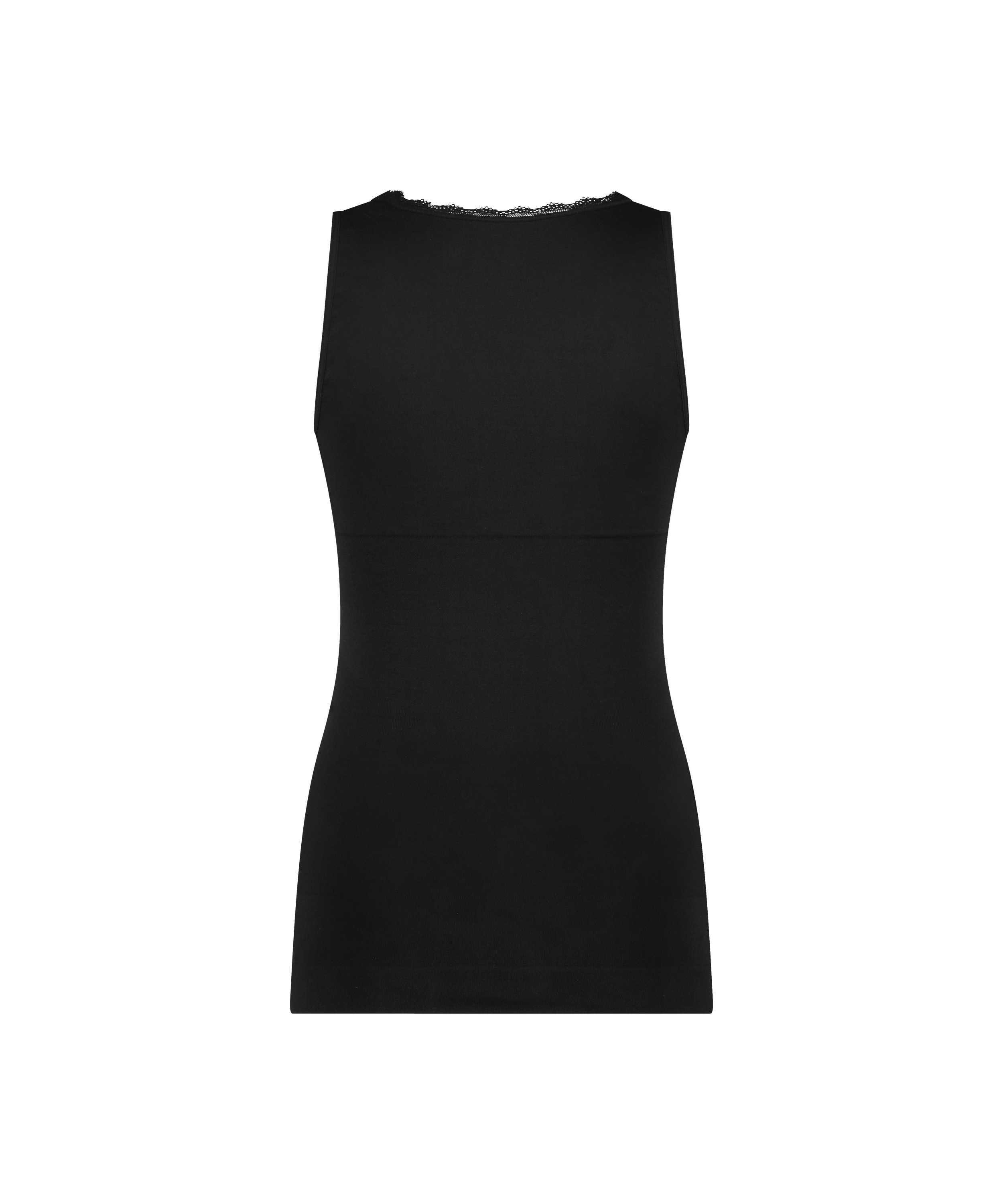 Topp med figurkontroll, Svart, main