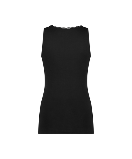 Topp med figurkontroll, Svart