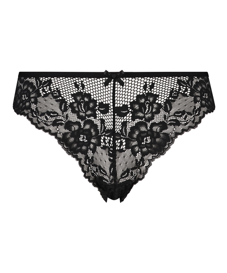 Brasiliansk truse Bianca, Svart