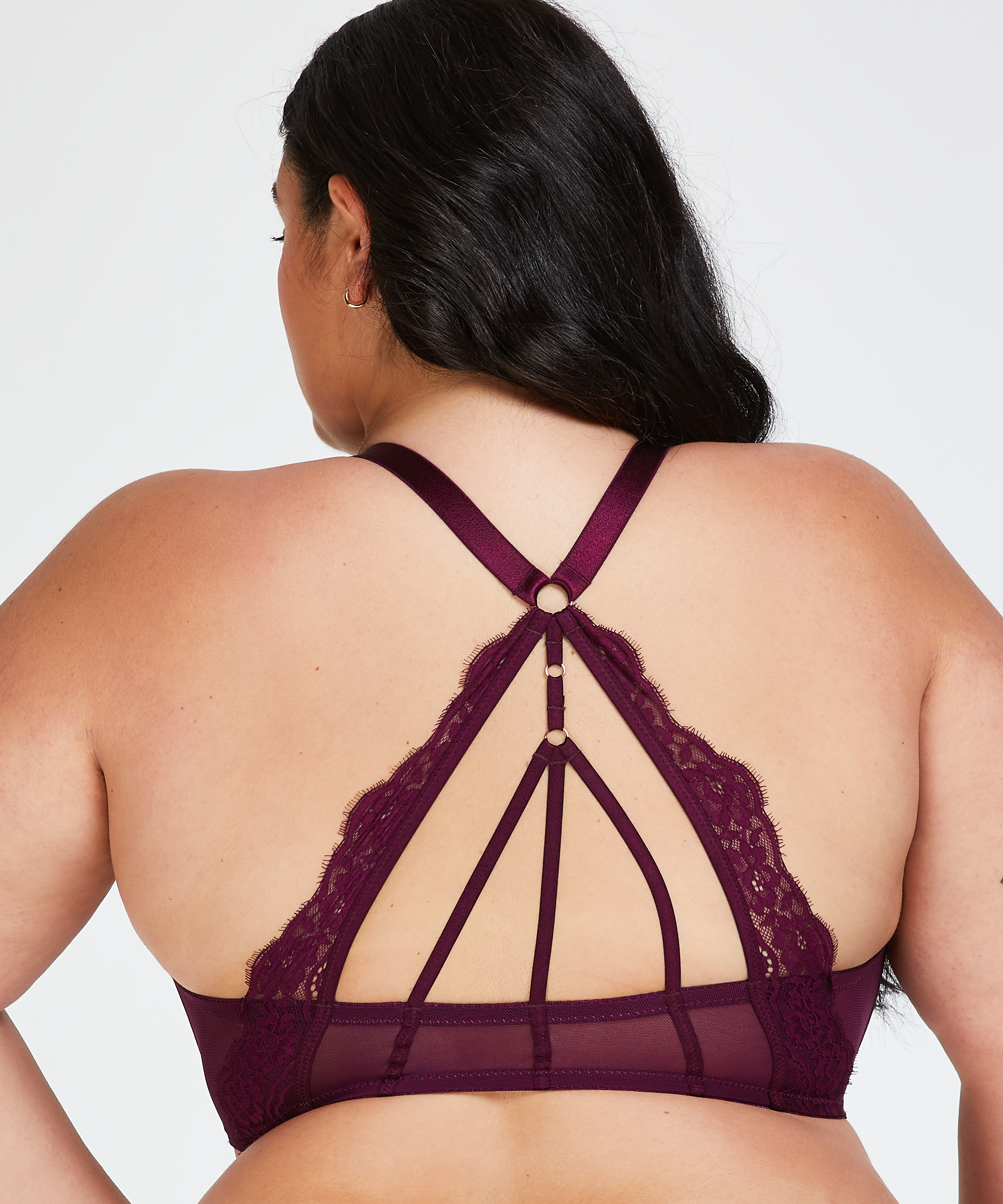 Melissa polstret spile-BH, Lilla, main