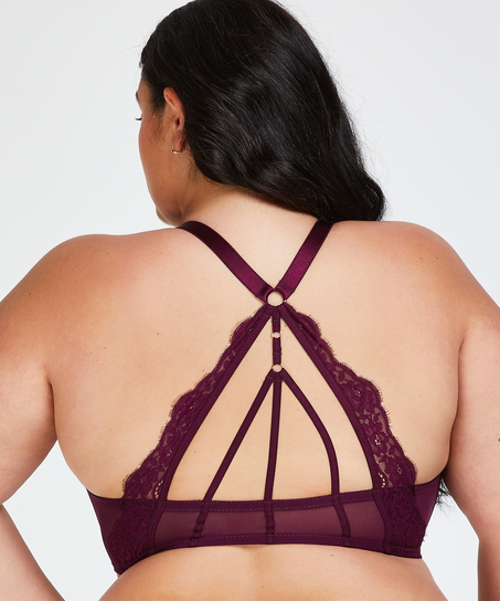 Melissa polstret spile-BH, Lilla