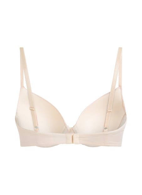 Vattert bh med b&oslash;yle Plunge, Beige