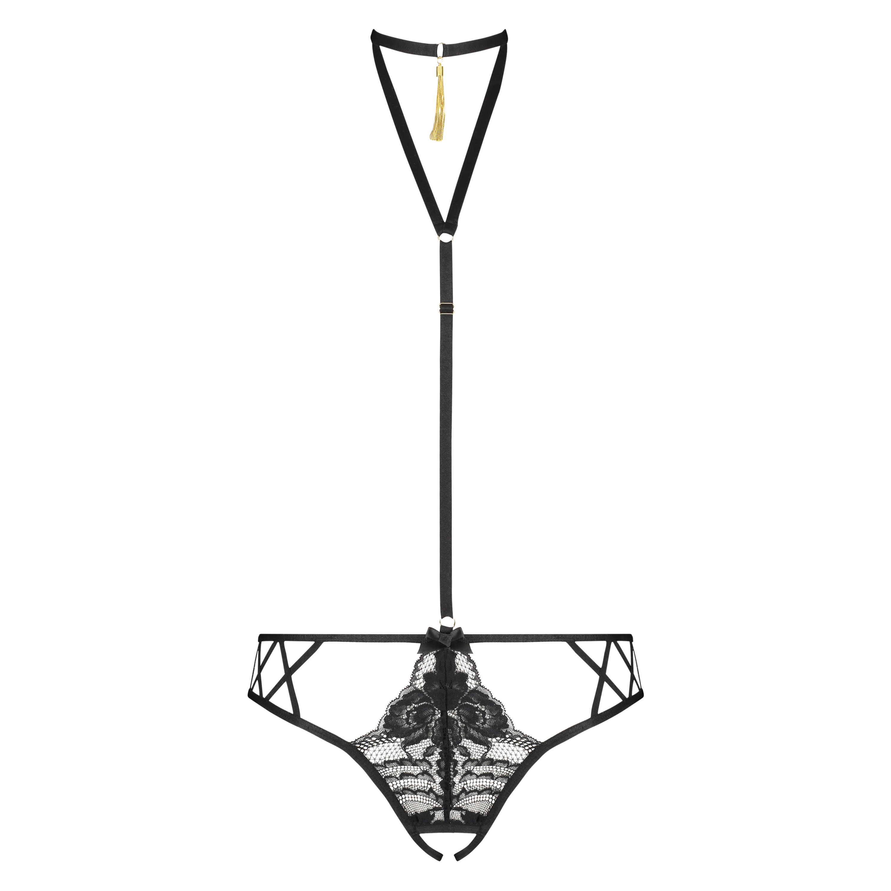 Celine brasiliansk truse, Svart, main