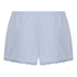 Pointelle shorts, Blå