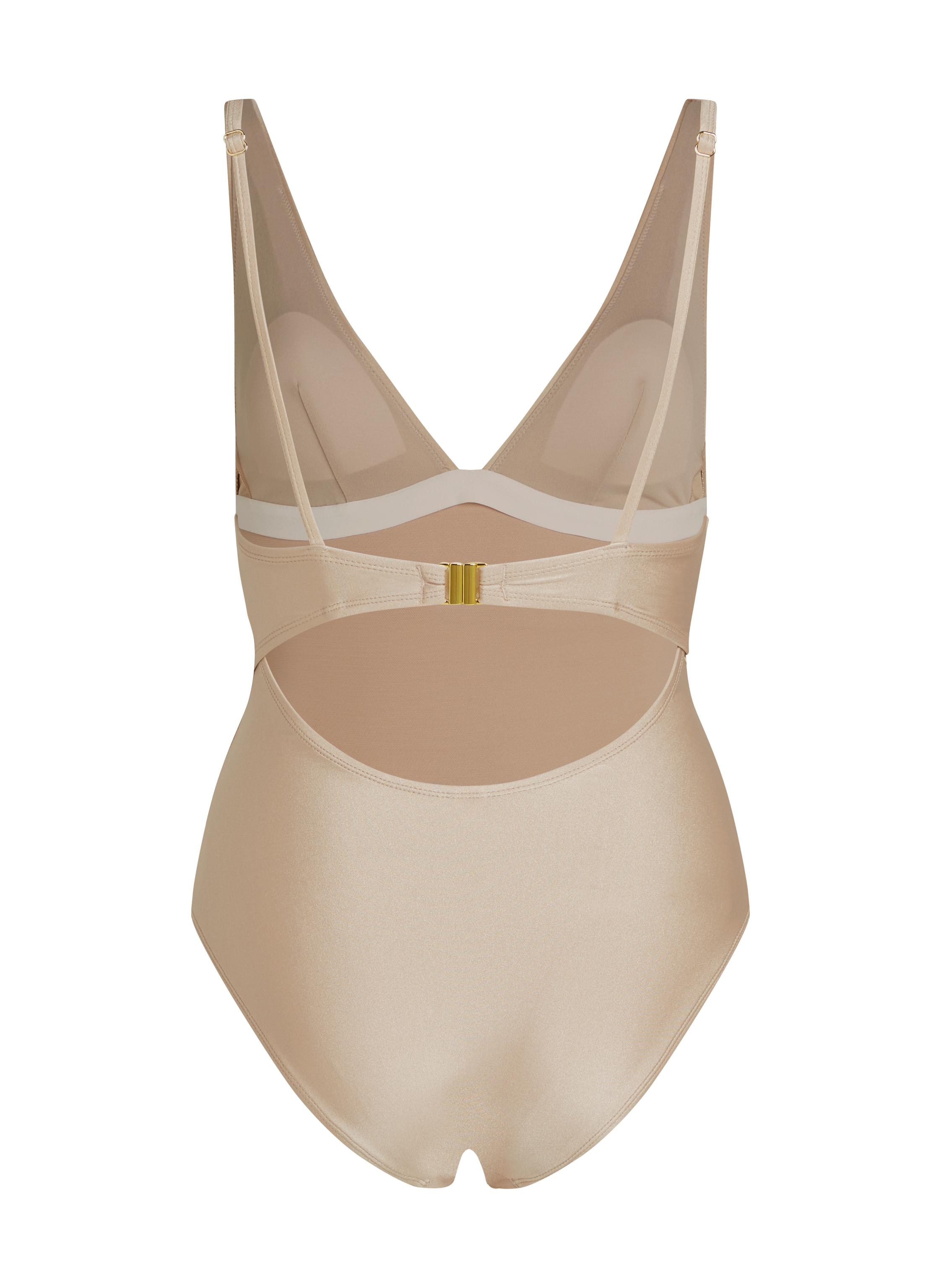Badedrakt Shaping Luxe, Beige, main