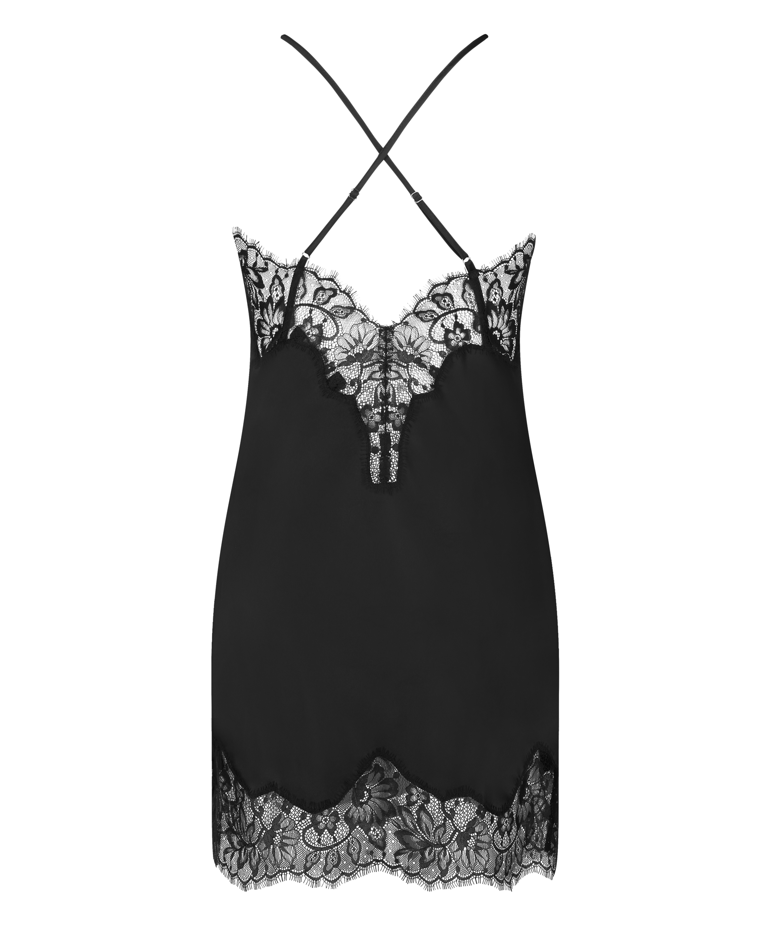 Underkjole Valerie, Svart, main