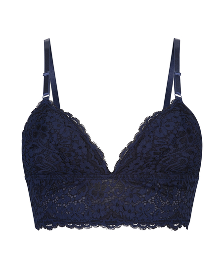 Rose bralette, Blå