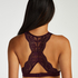 Halter racerback bralette, Lilla