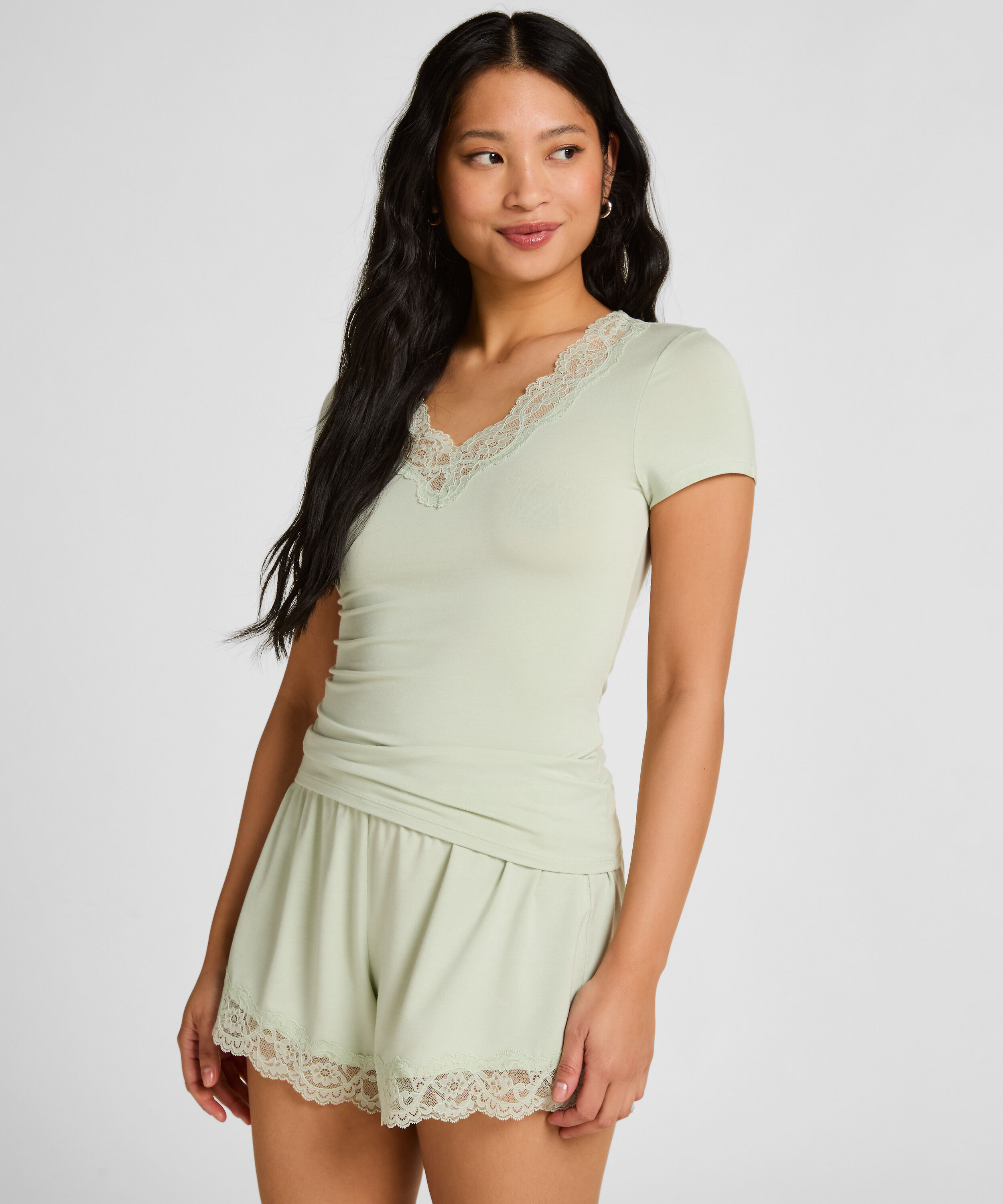 Pysjamas Sett Nana, Grønn Pysjamas Sett Nana, Grønn