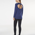 HKMX Strappy Basic Long-Sleeved Sports Top, Blå