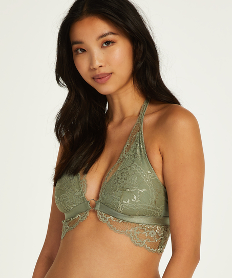 Amber polstret bralette, Gr&oslash;nn
