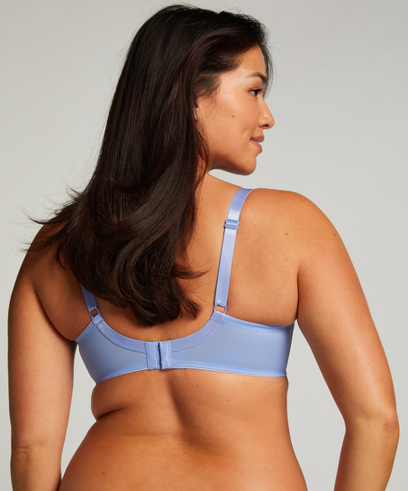 Uvattert bh med bøyle minimisering Nina, Blå
