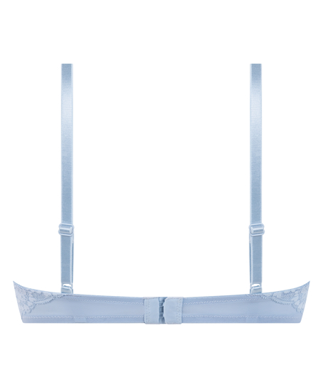 Cherry vattert BH med bøyle, Blå