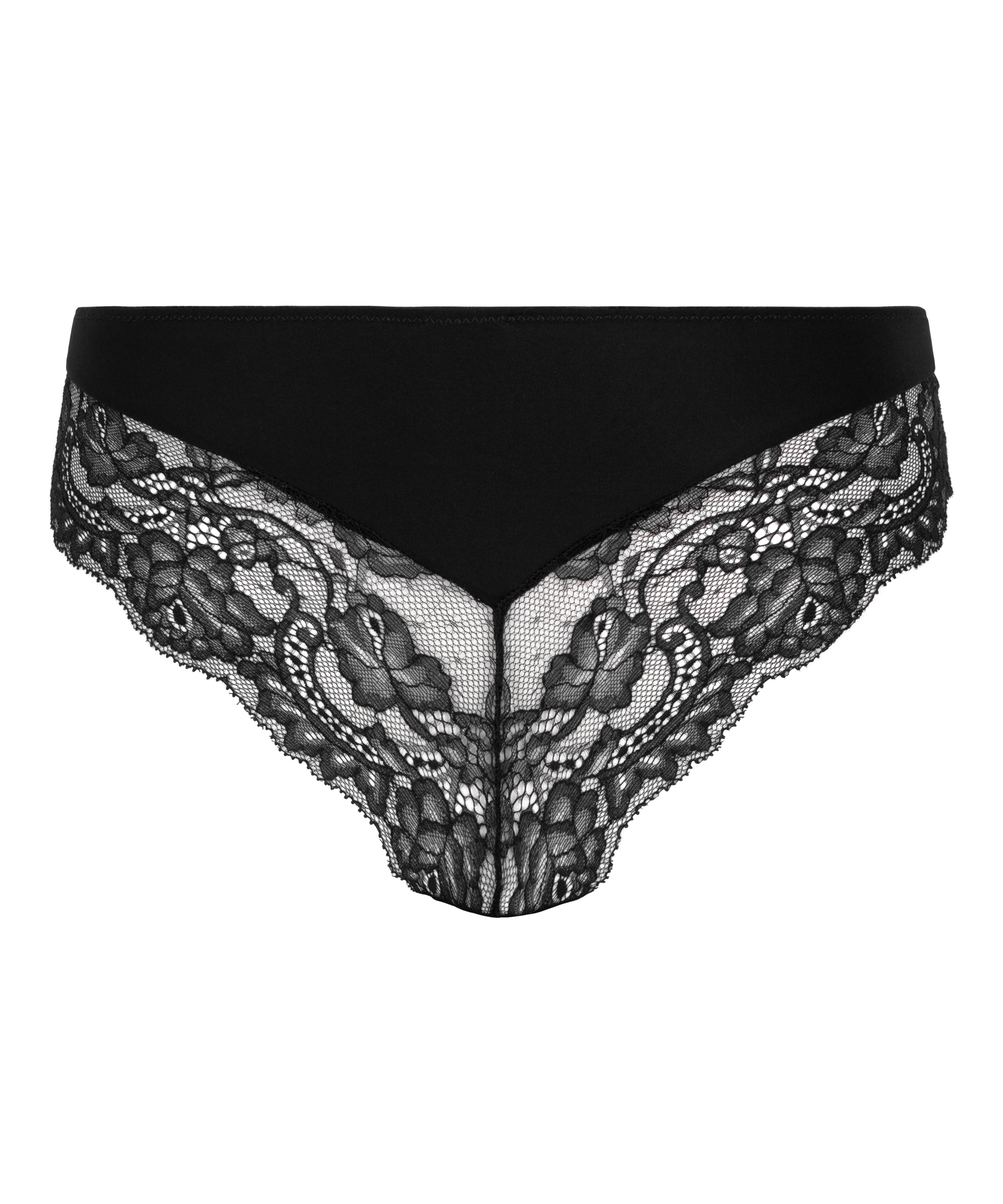 Brasiliansk truse Teddy, Svart, main