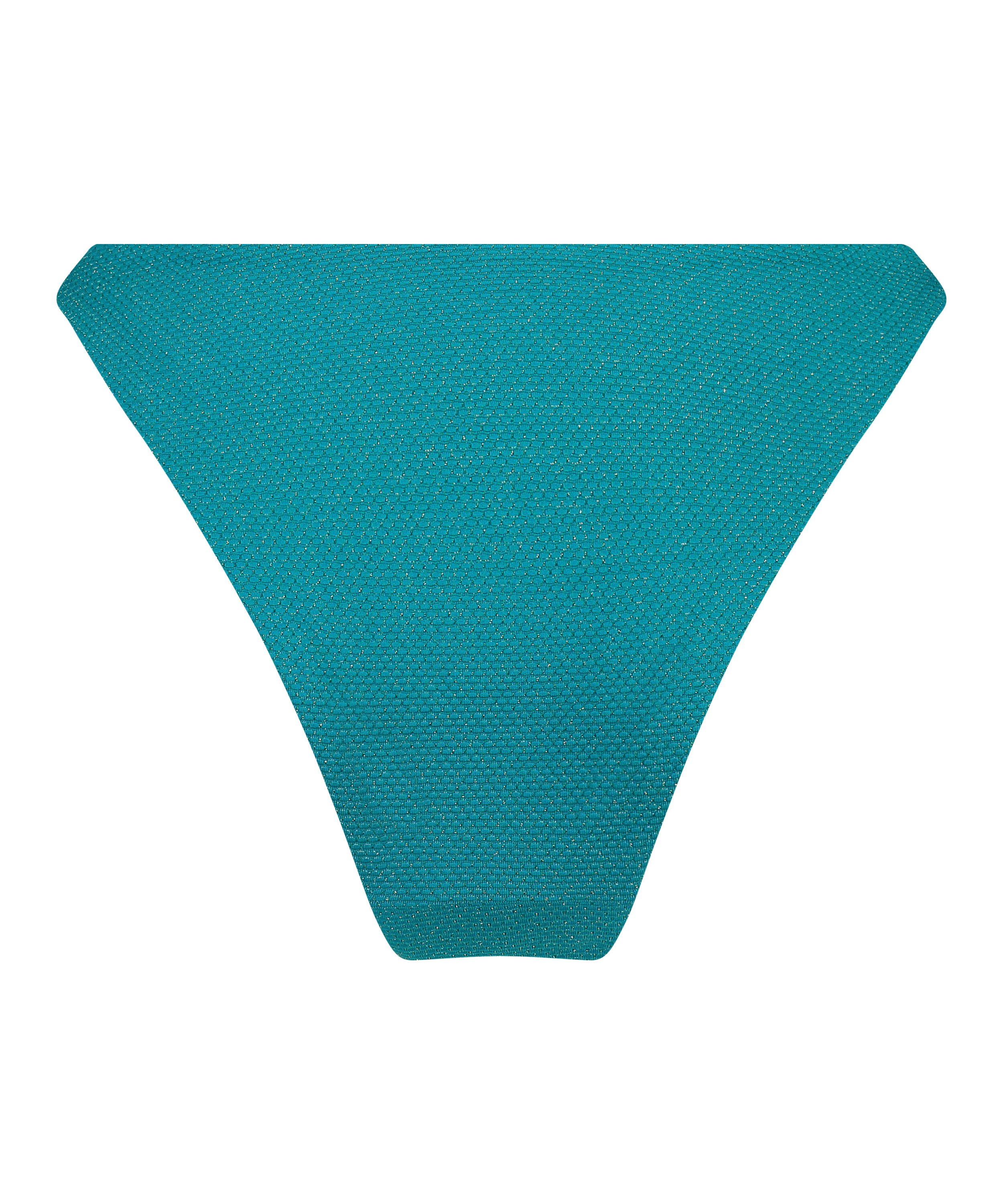 Høykuttet Bikini Underdel Relief, Grønn, main