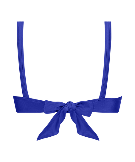 Triangel-bikinitopp Santorini, Blå