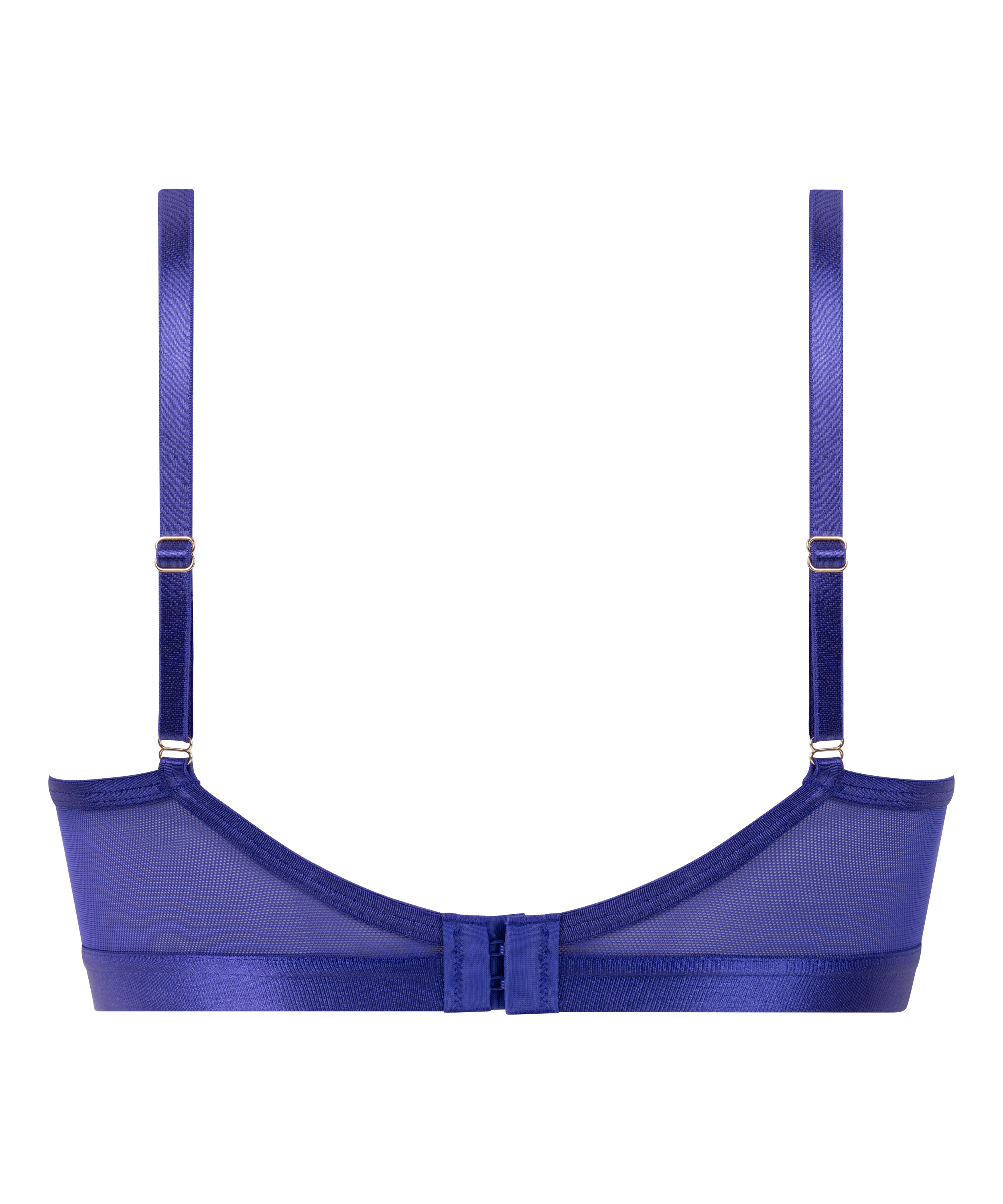 Vatterte push-up bøyle-bh Sable, Blå, main